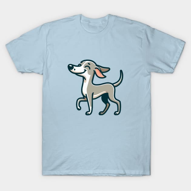 Italian Greyhound Dog T-Shirt by fikriamrullah